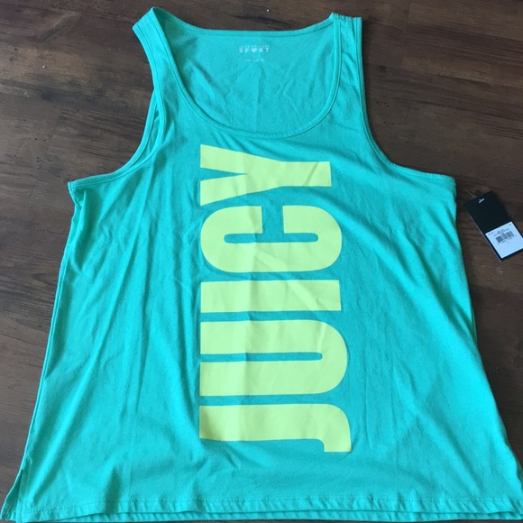 Juicy Couture Tops - CLEARANCE! NWT Juicy Couture Sport Scoop Neck Tank